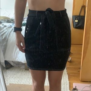 Never worn black skirt